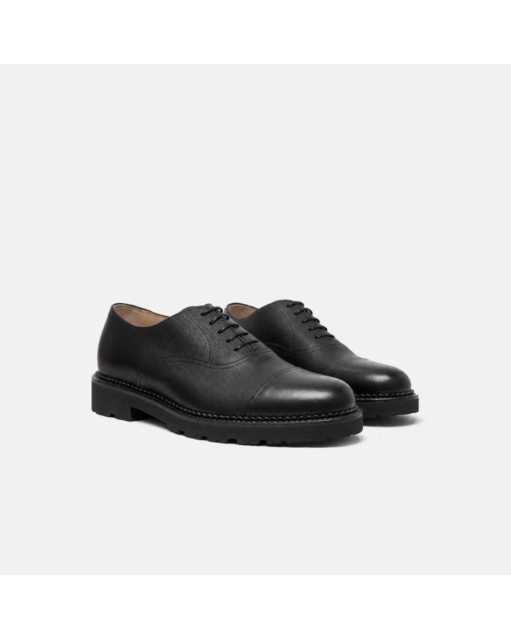 Scarosso Black Dress Shoes for men