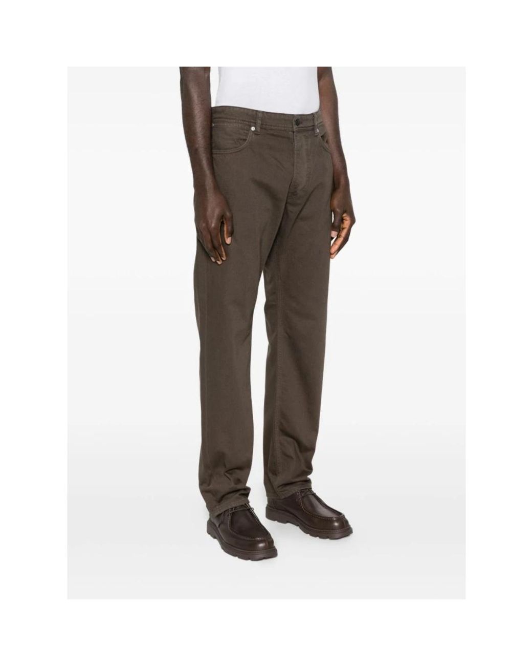 Stone Island Gray Straight Fit Jeans for men
