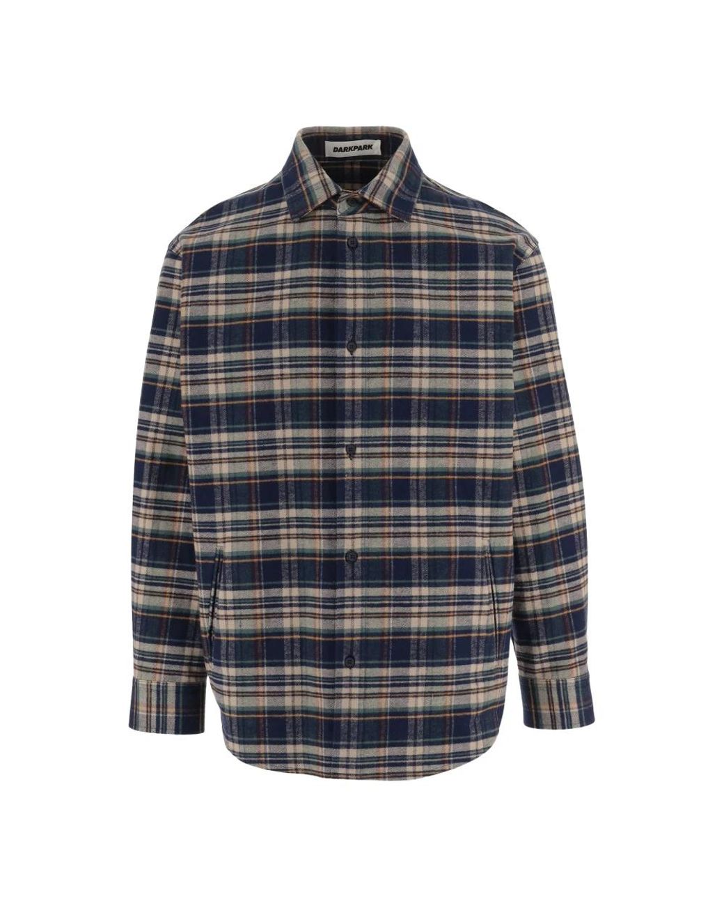 DARKPARK Blue Casual Shirts for men