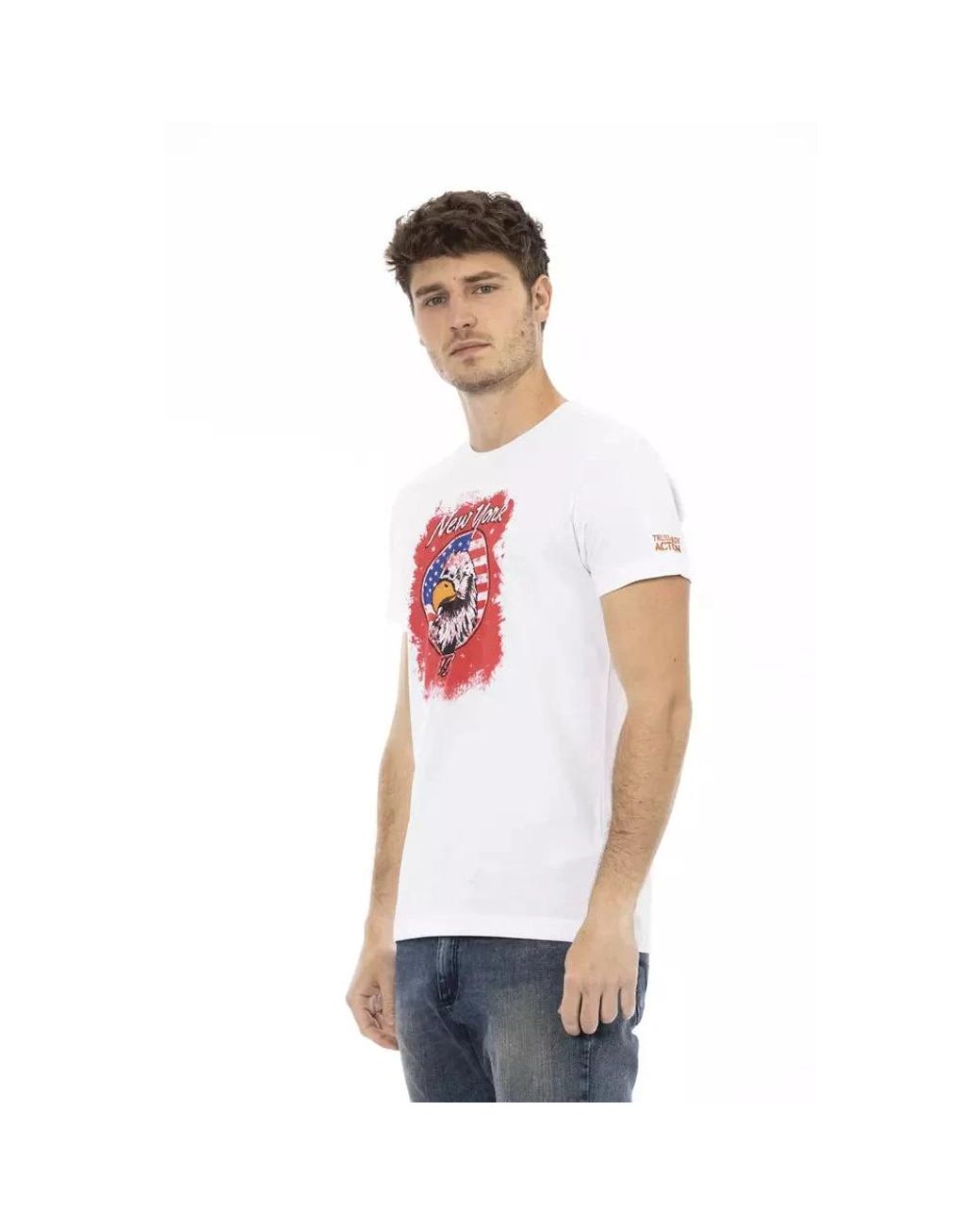 Trussardi White T-Shirts for men