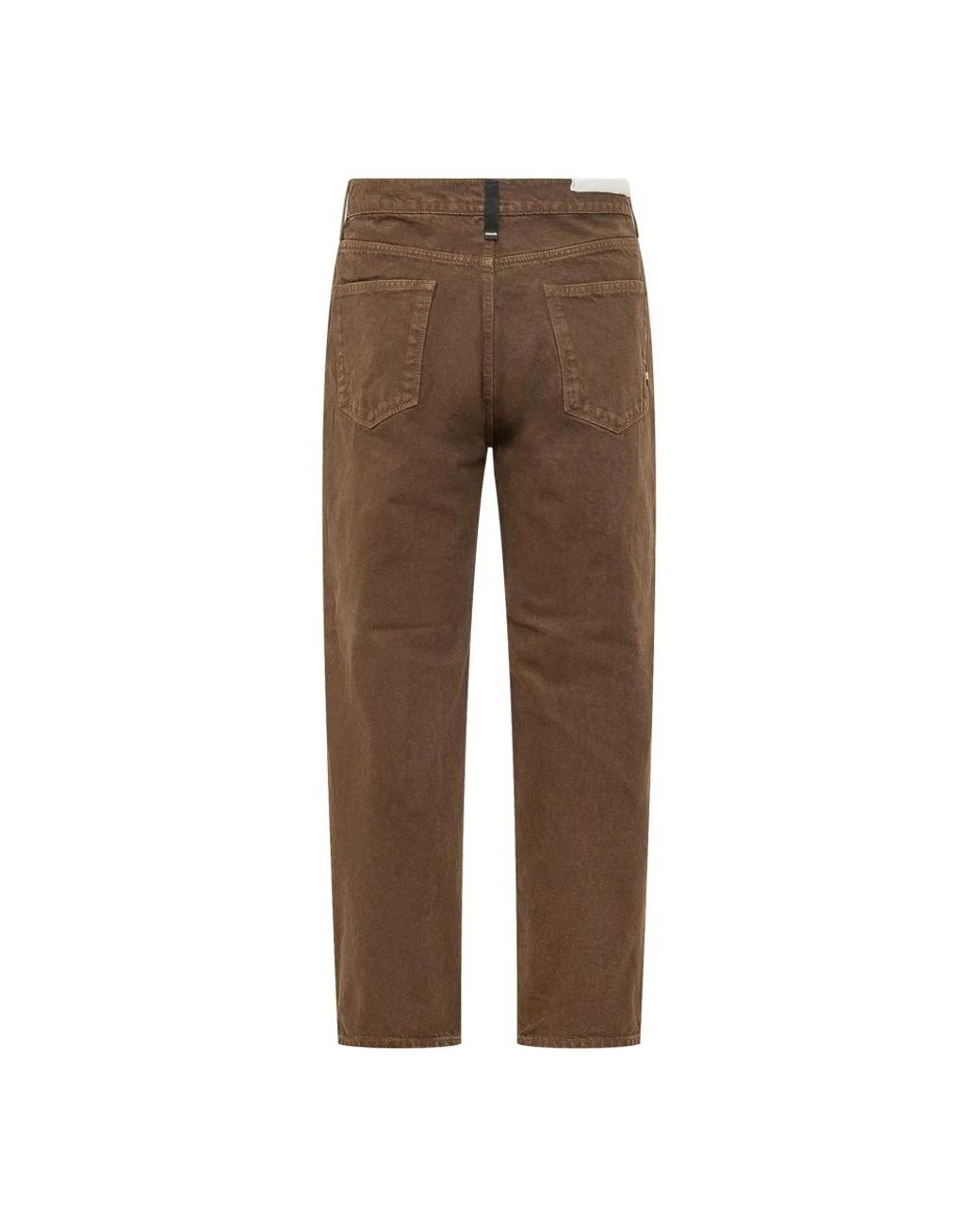 AMISH Brown Straight Fit Jeans for men