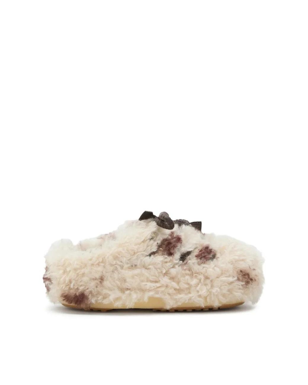 Slippers Moon Boot en coloris Natural