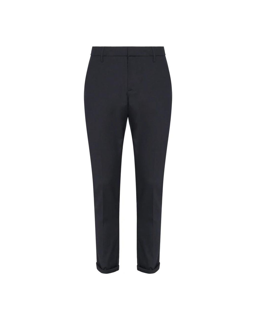 Dondup Blue Slim-Fit Trousers for men