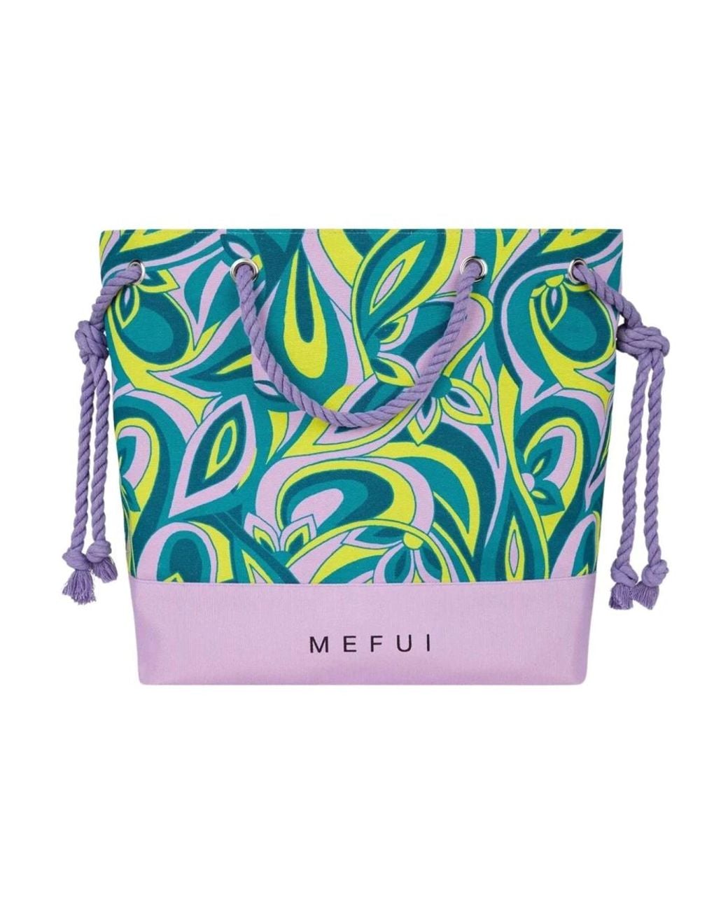 ME FUI Purple Shopping Bags