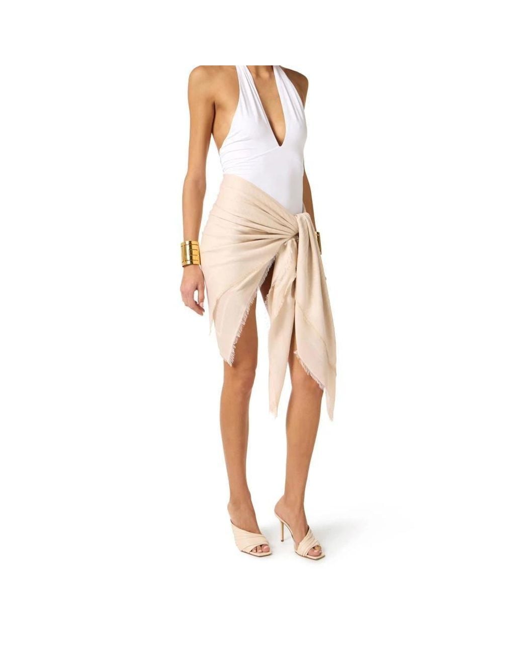 Elisabetta Franchi Natural Scarves