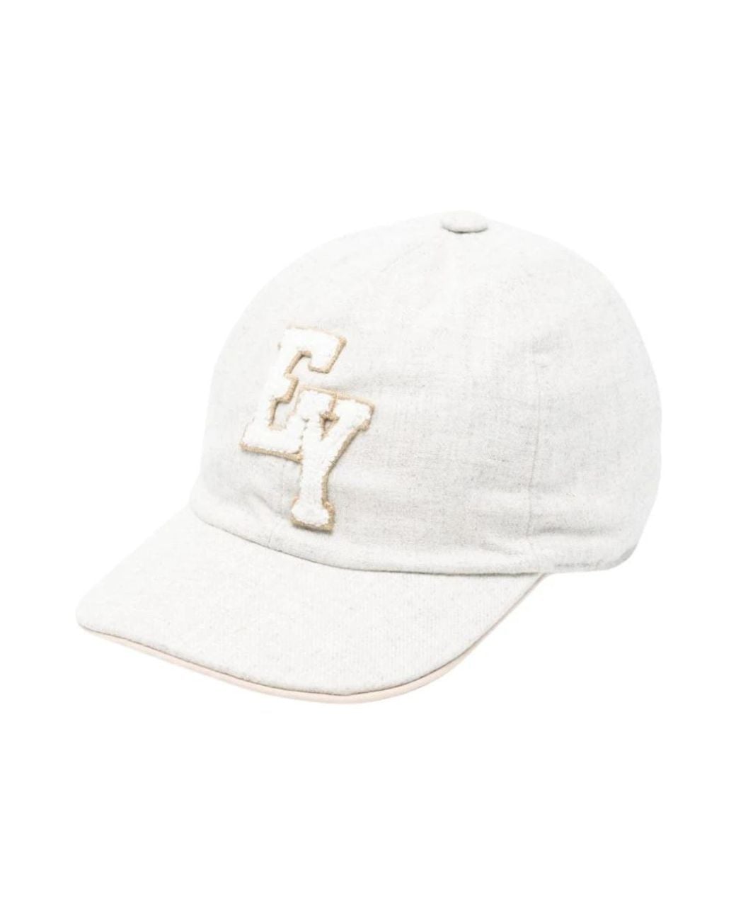 Eleventy Berretto Con Logo in het White voor heren