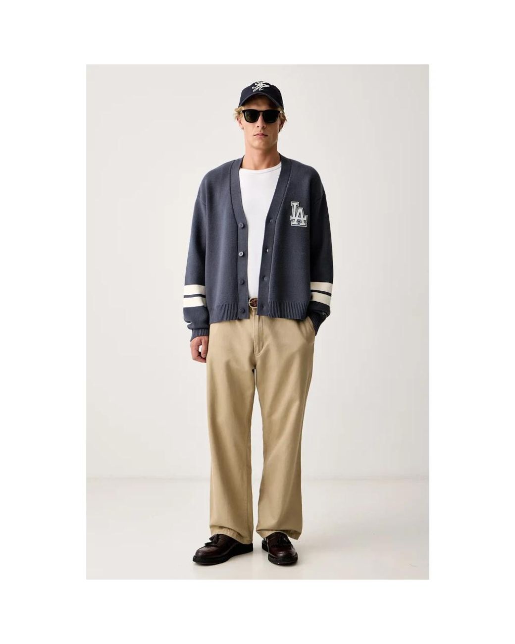 Cardigans KTZ de hombre de color Blue
