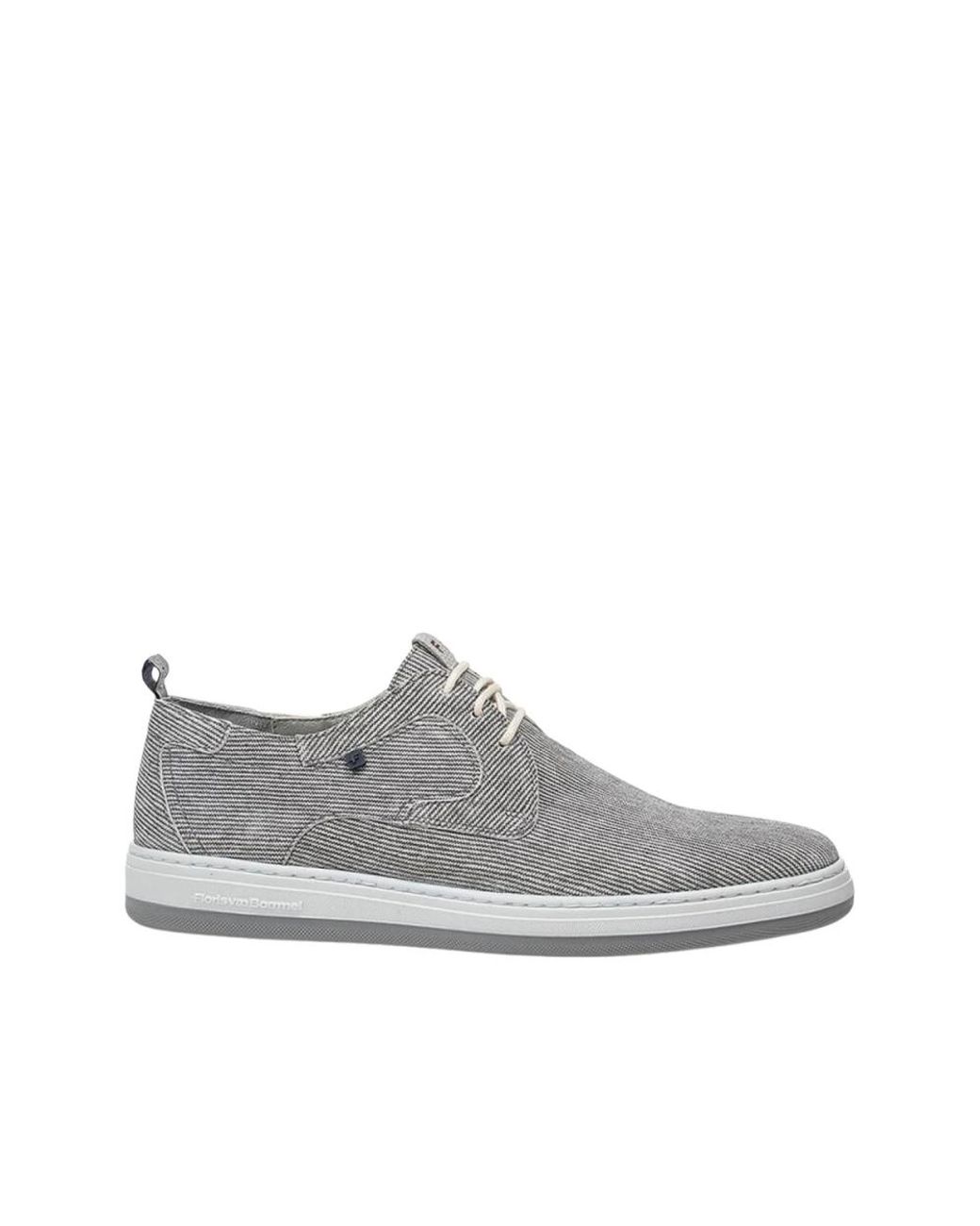 Floris Van Bommel Gray Laced Shoes for men