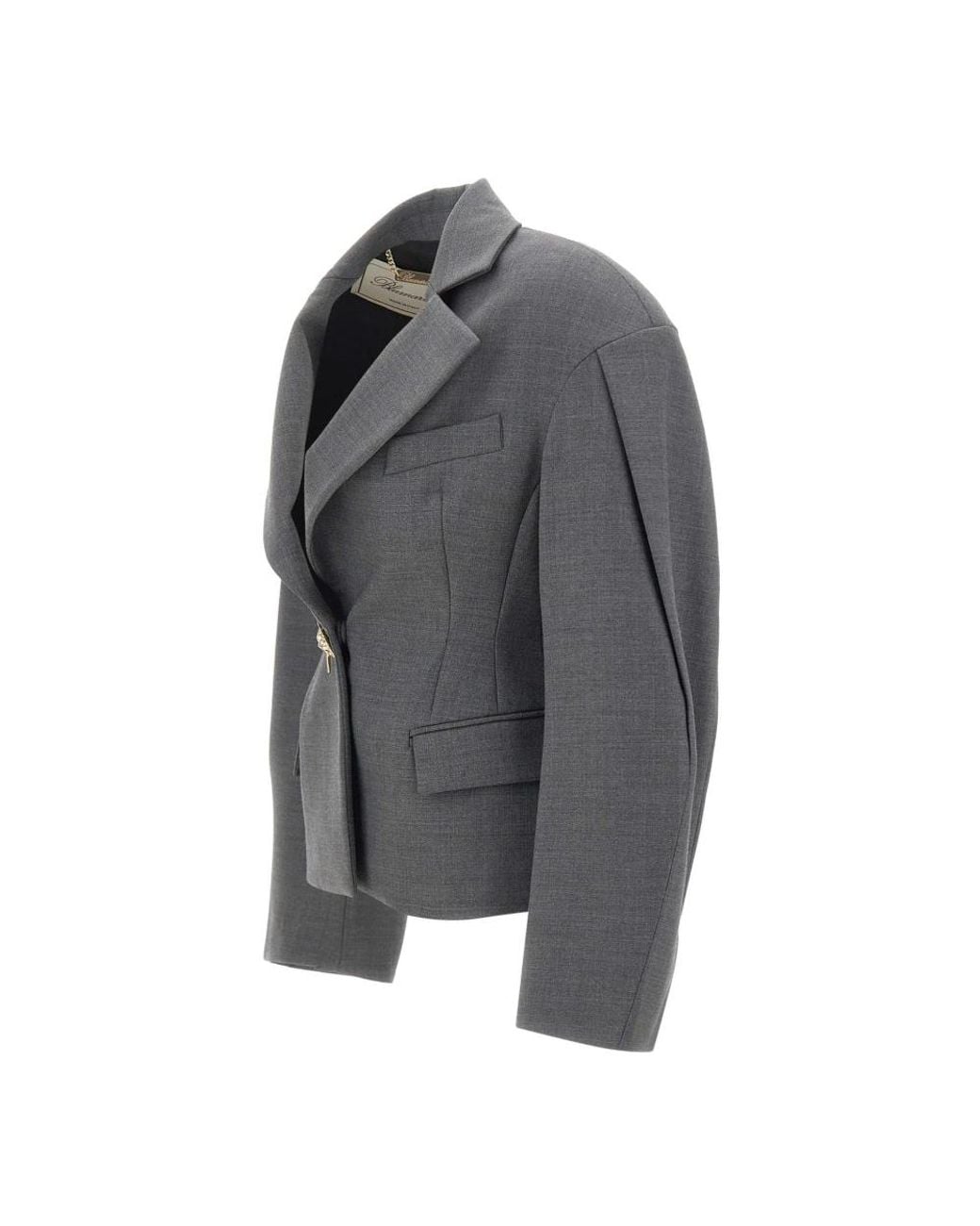 Blumarine Gray Blazers