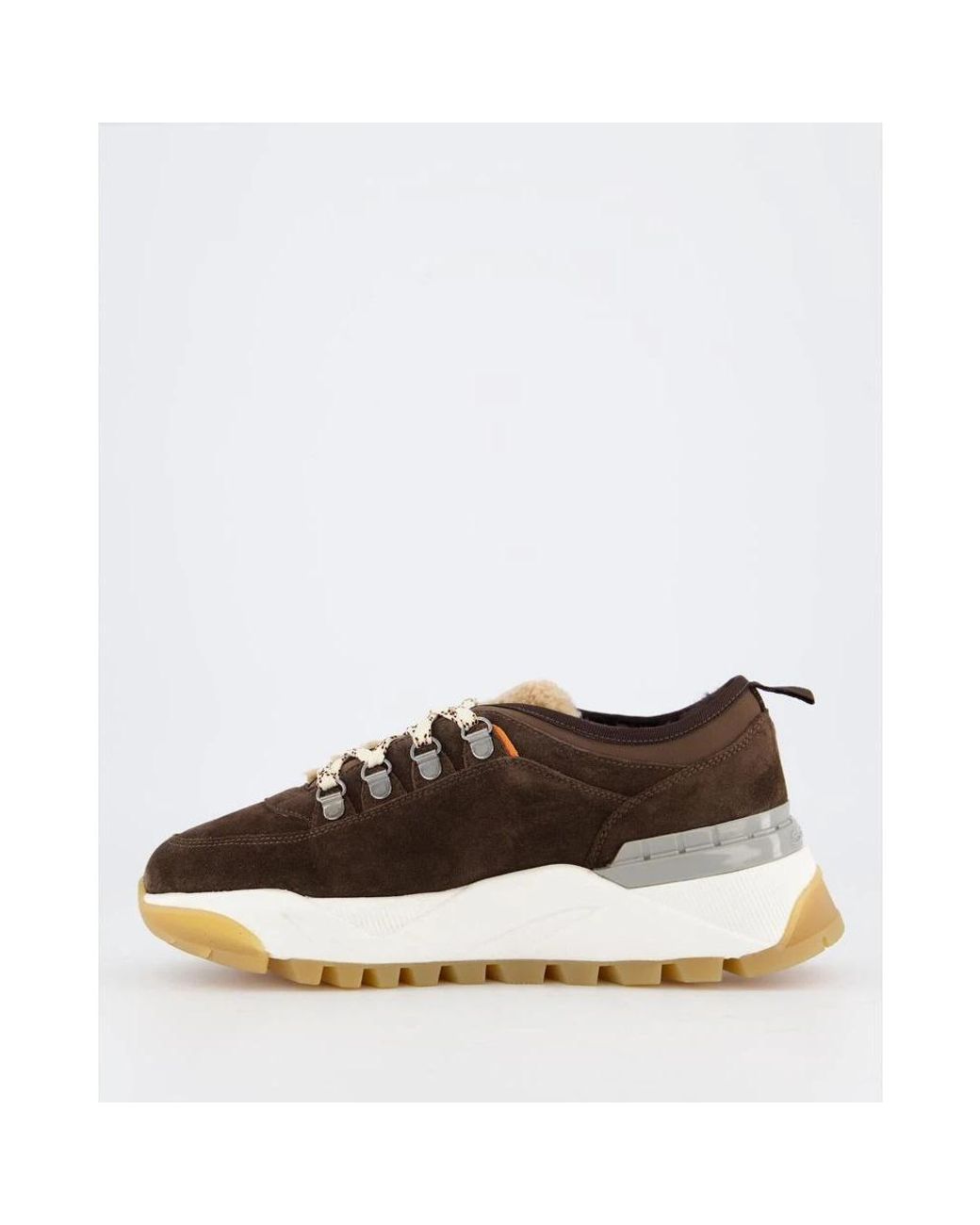 Santoni Brown Sneakers