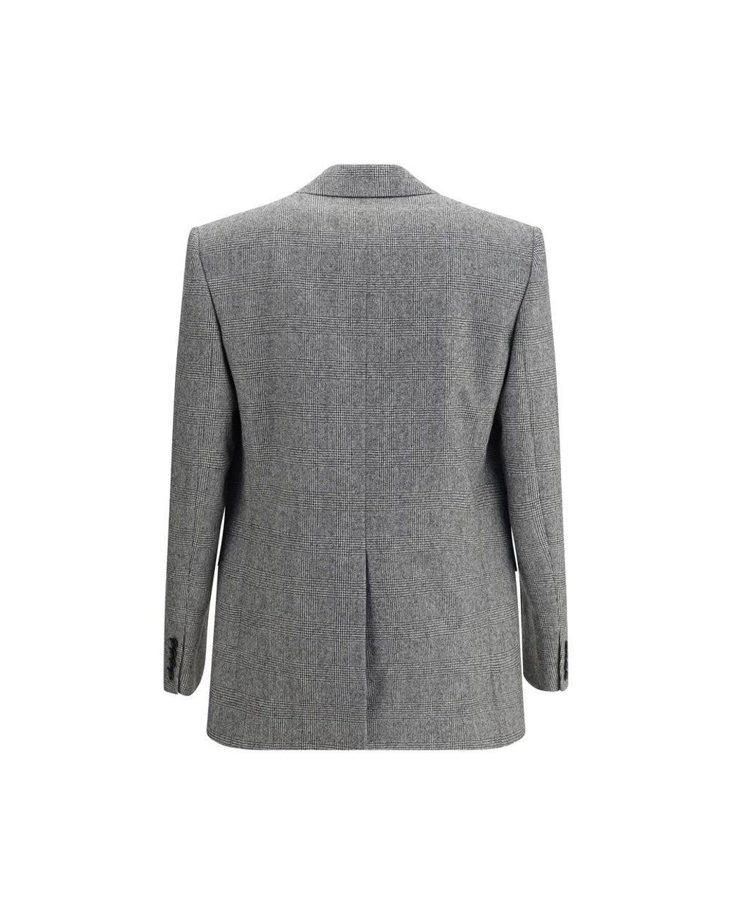 Blazers Saint Laurent de hombre de color Gray