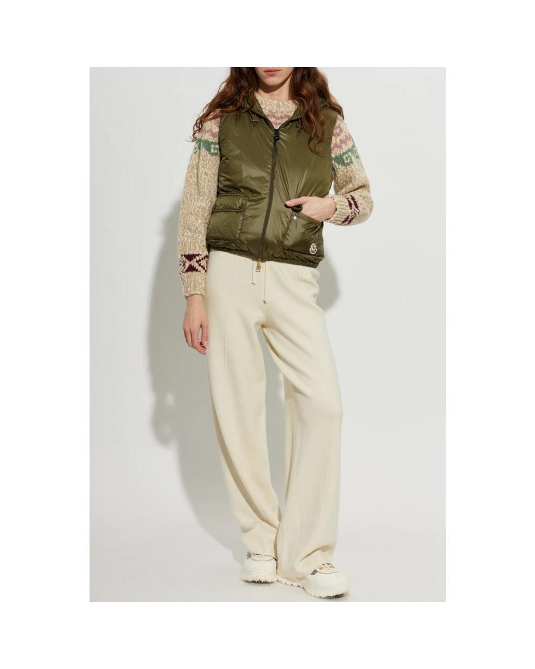 Vests Moncler en coloris Green