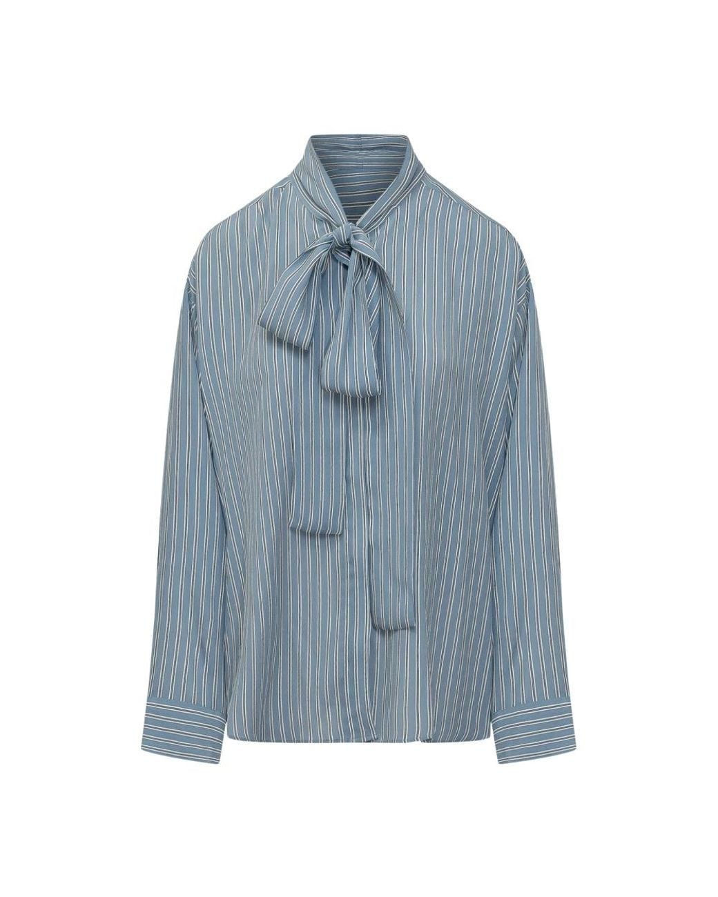 MSGM Blue Camicia
