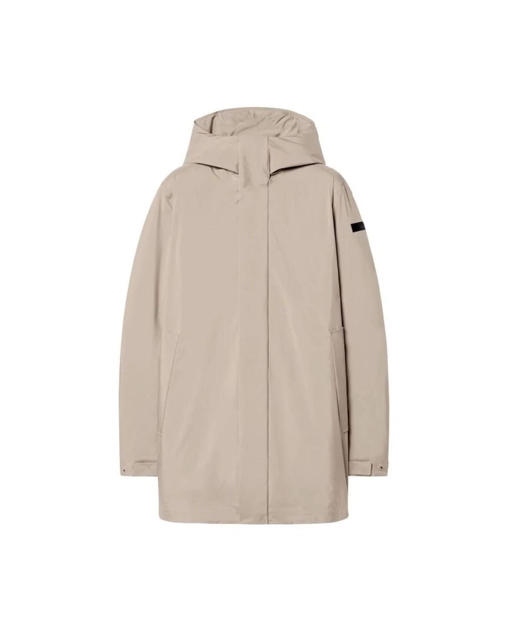 Rrd Jassen ,Leer Parka Sing Floating in het Natural voor heren