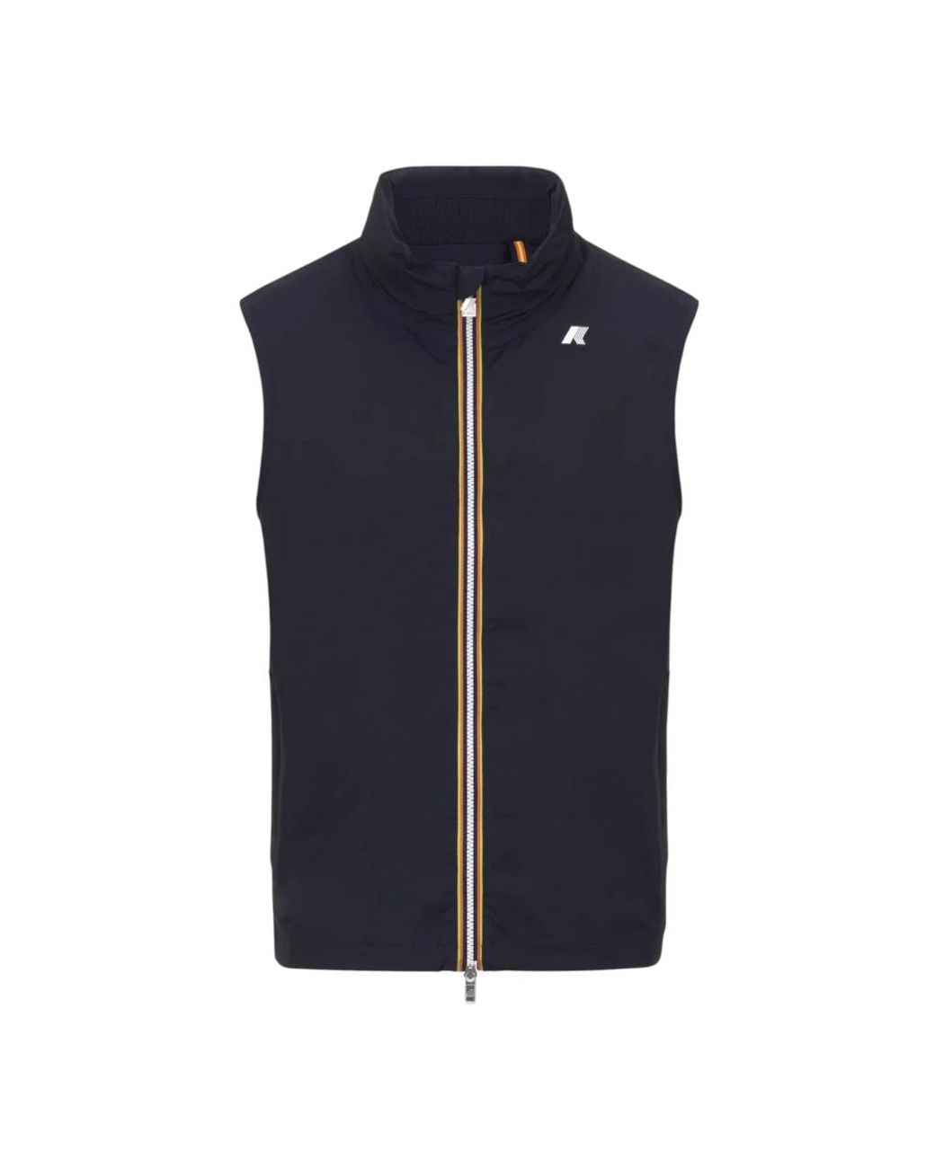 K-Way Jassen ,Blauw ,Nylon Blauwe Stretch Nylon Jersey Gilet Jas in het Blue voor heren