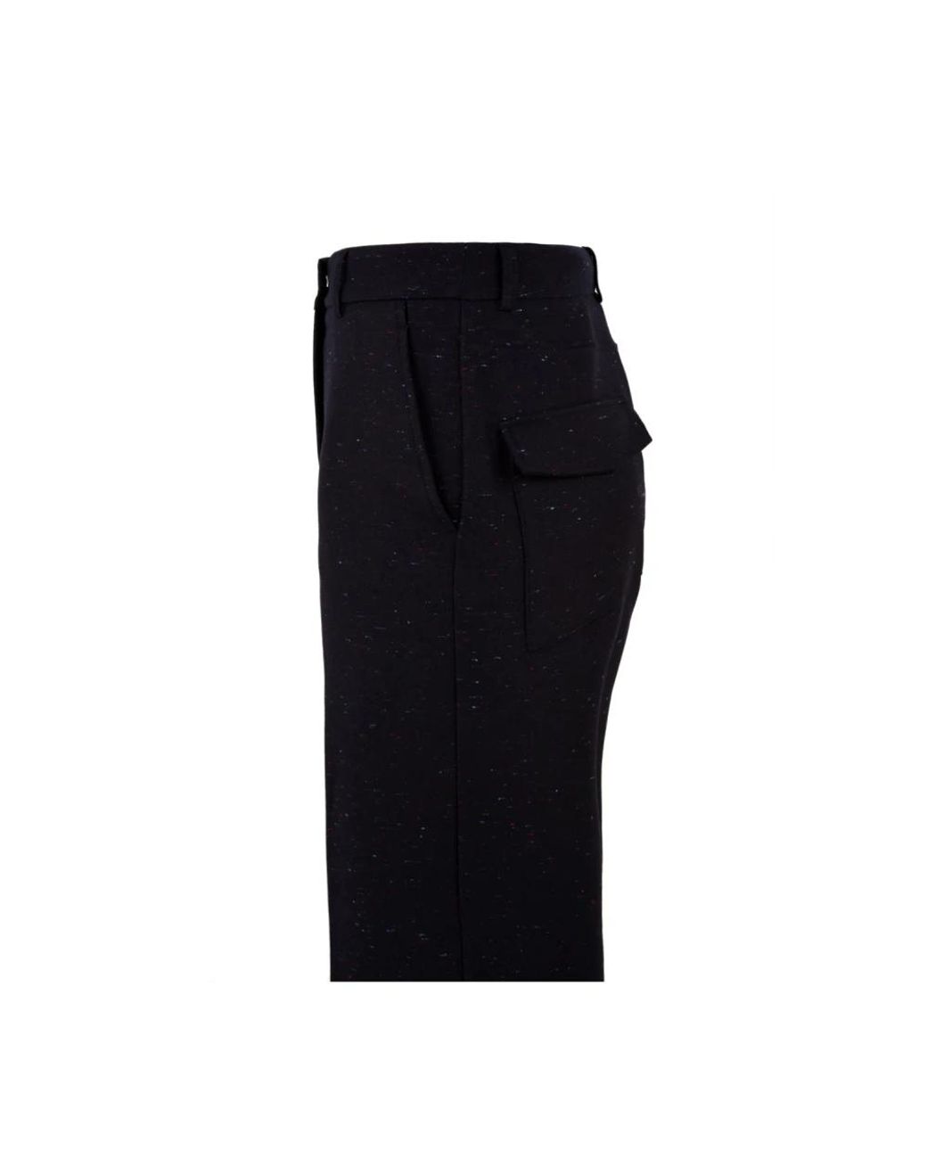 Beatrice B. Black Straight Trousers