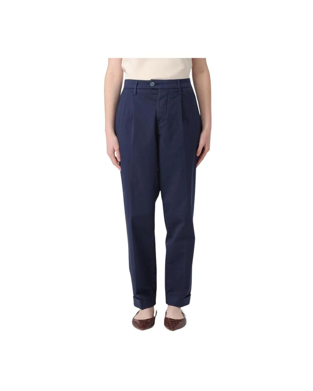 Re-hash Blue Slim-Fit Trousers for men
