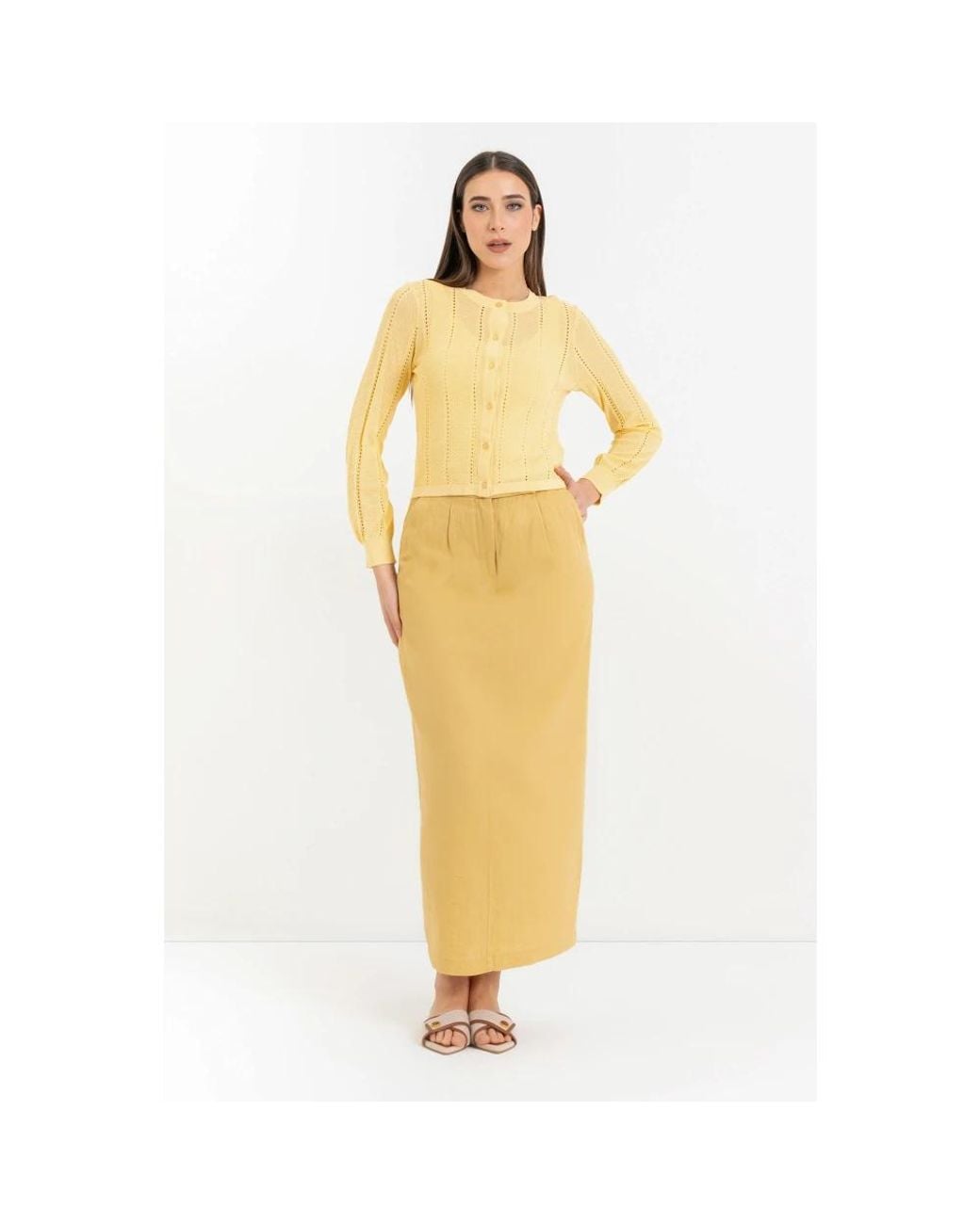 Cardigans Kocca de color Yellow