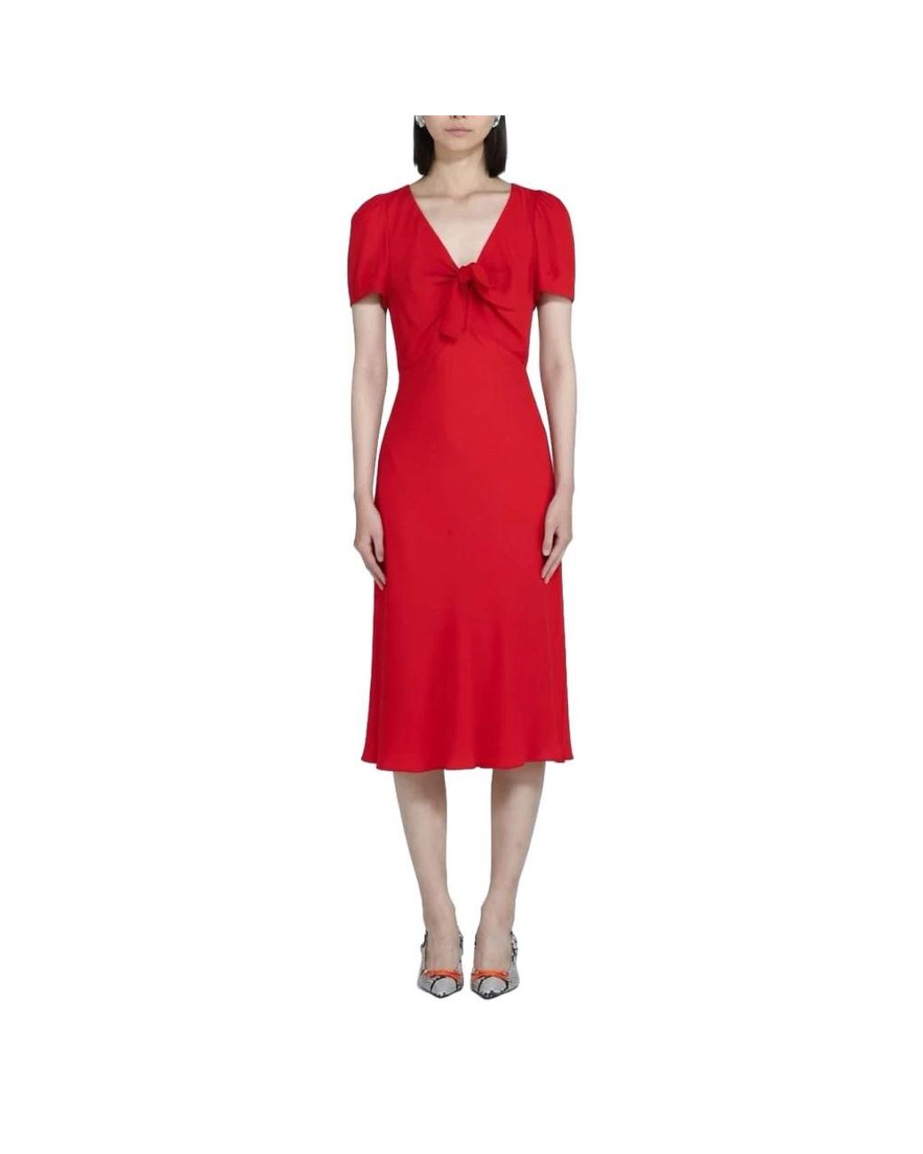 Midi Dresses N°21 de color Red