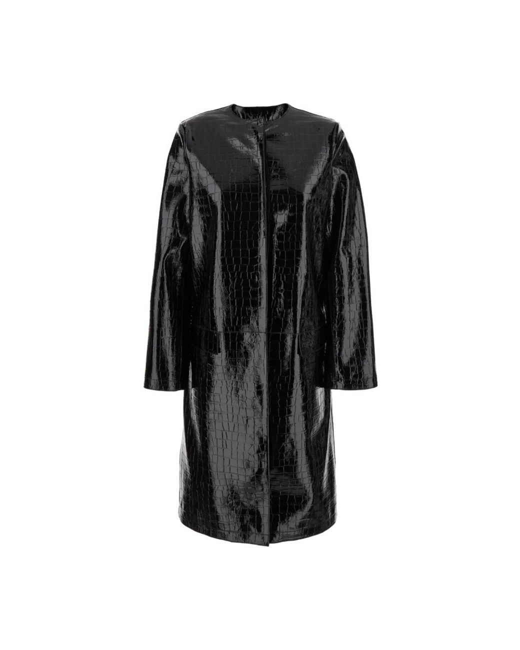 Totême Black Single-Breasted Coats