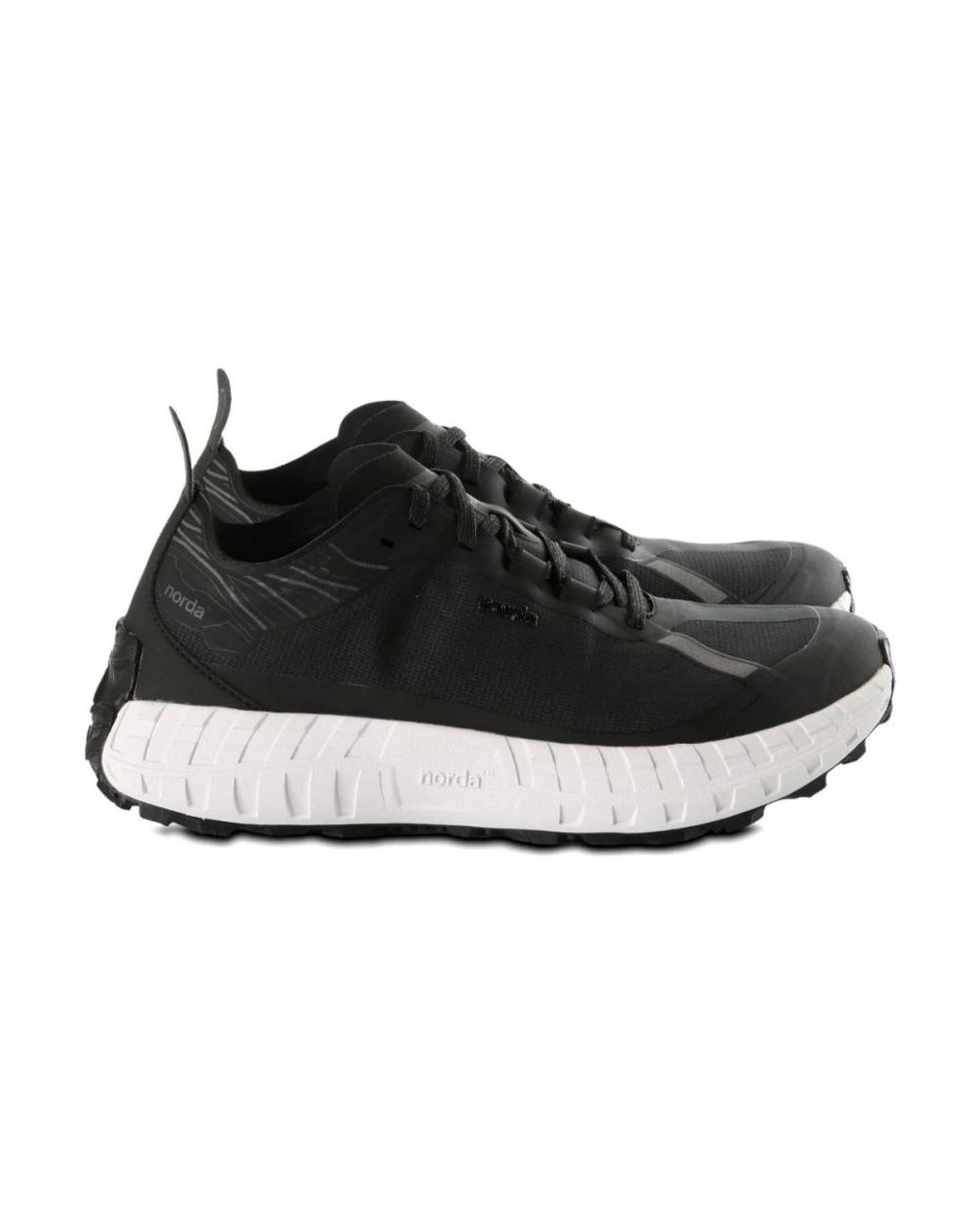 Norda Black Sneakers for men