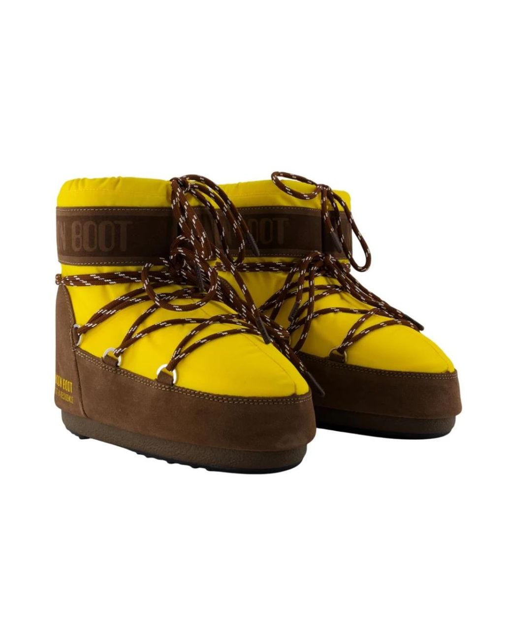 Moon Boot Yellow Icon Low Stiefeletten