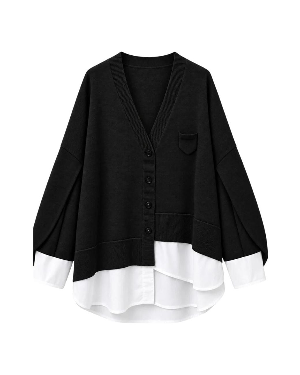 Cardigans MEIMEIJ de color Black