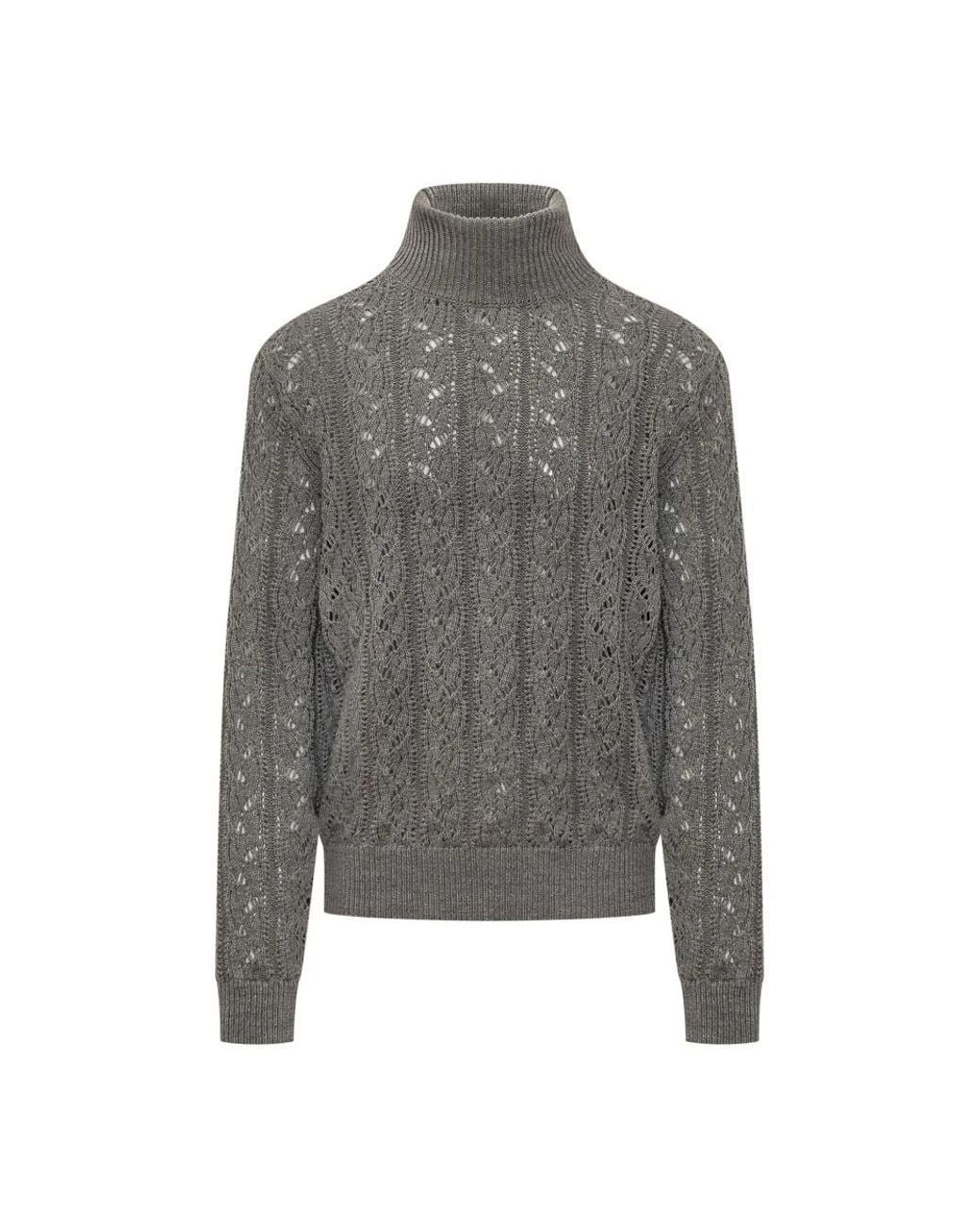 Turtlenecks Amaranto de hombre de color Gray