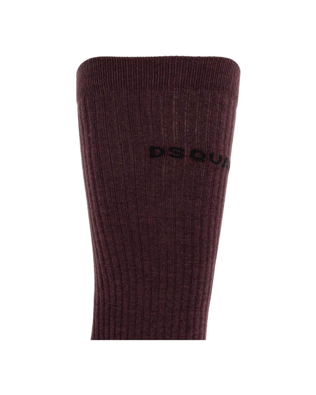 DSquared² Brown Socks for men