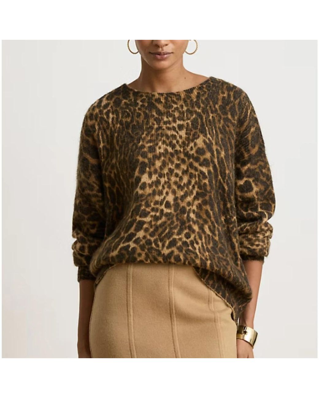 Ralph Lauren Brown Round-Neck Knitwear