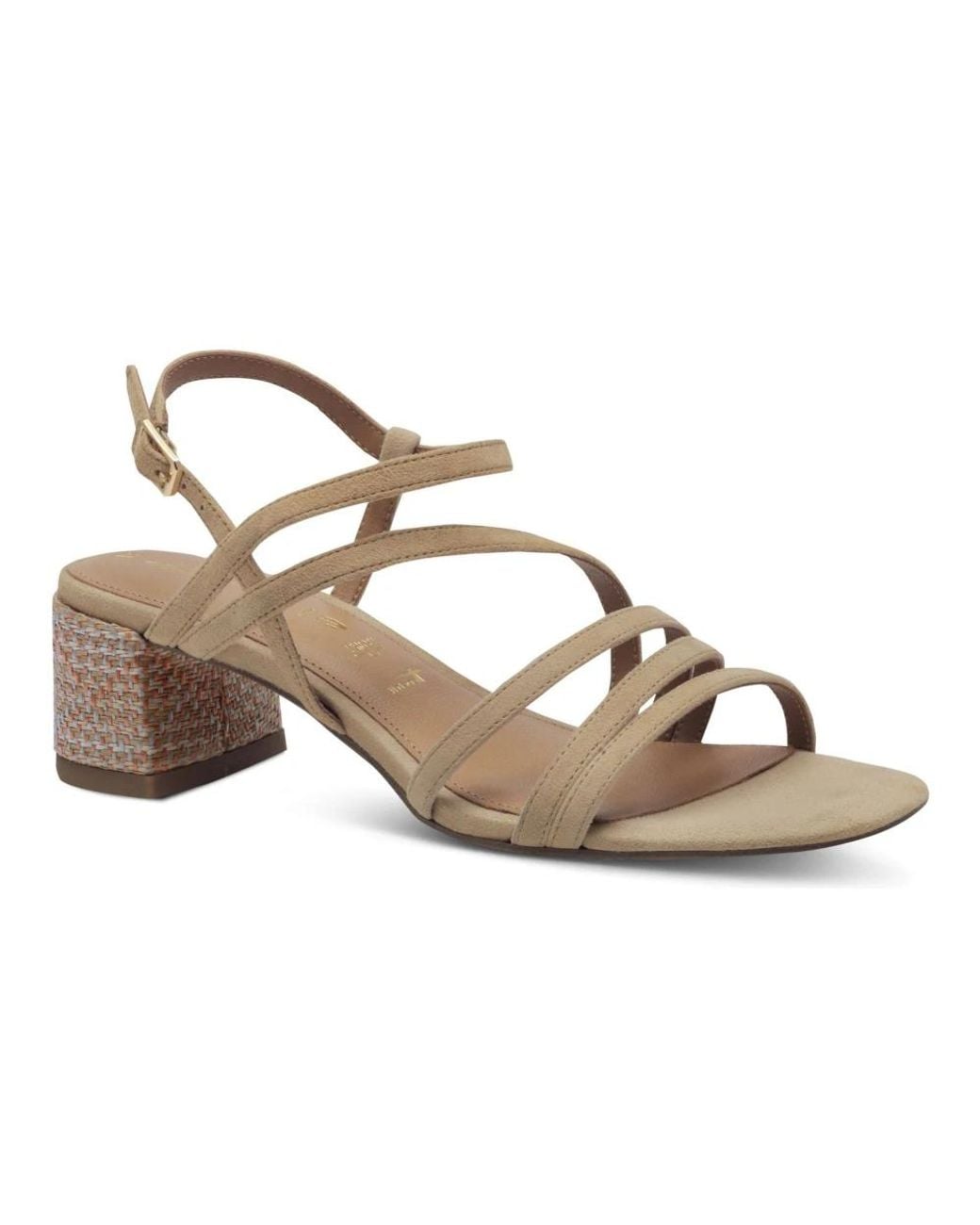 Tamaris Metallic High Heel Sandals