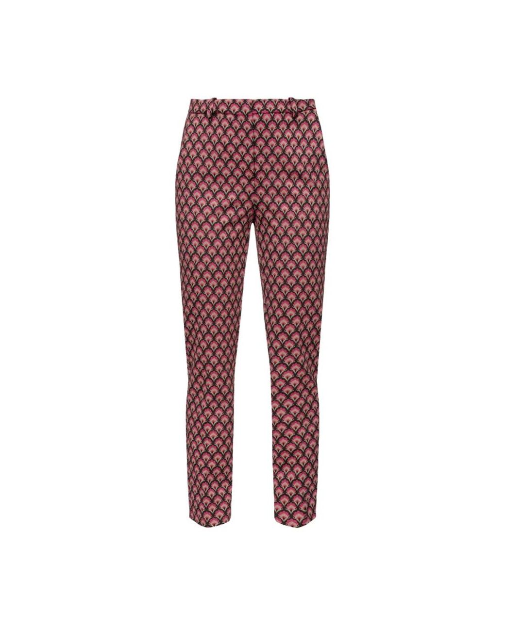 Pinko Broeken ,Veelkleurig ,Polyester Pauline 1 Stijlvolle Broek in het Red