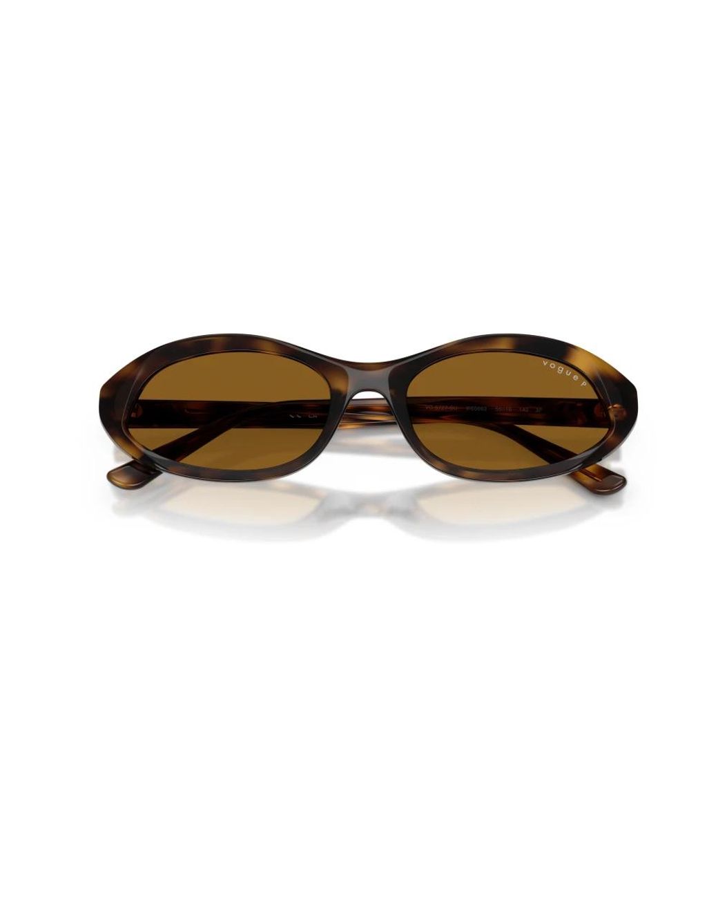Vogue Brown Oval Sonnenbrille