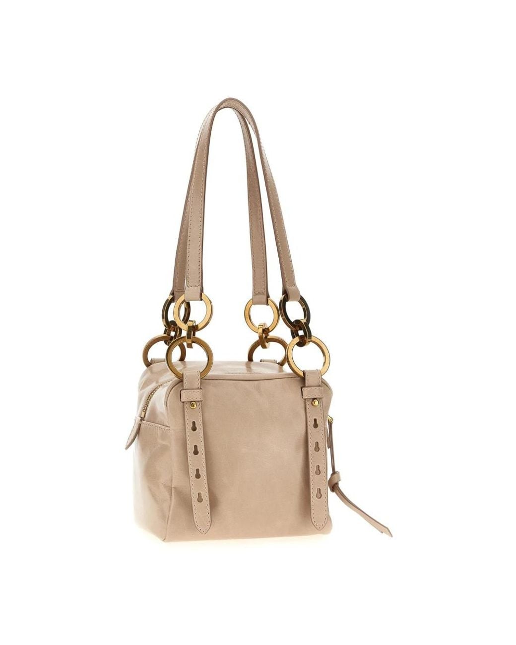 Prada Natural Shoulder Bags