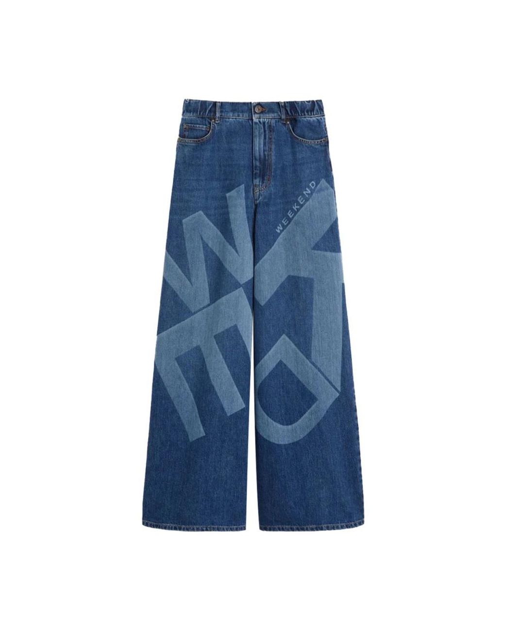 Weekend by Maxmara Blue Wide Jeans