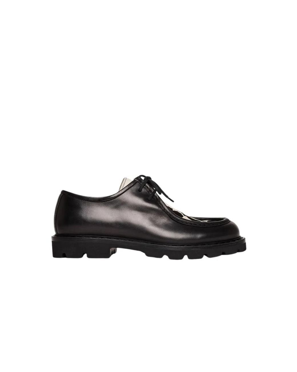 Scarosso Black Laced Shoes for men