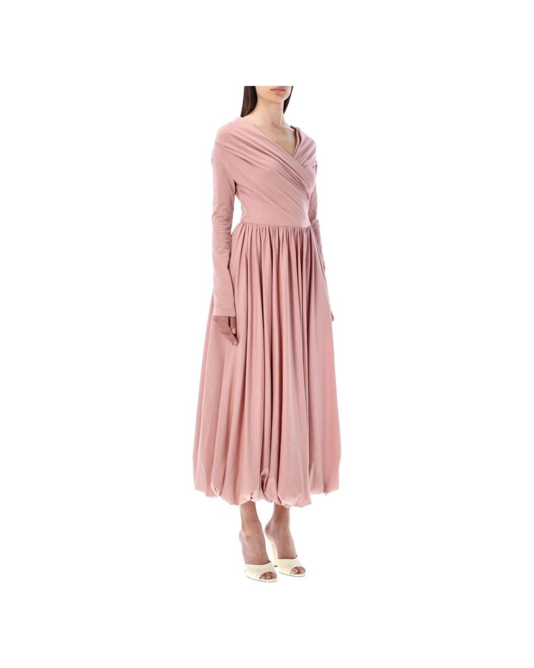 Philosophy Di Lorenzo Serafini Pink Midi Dresses