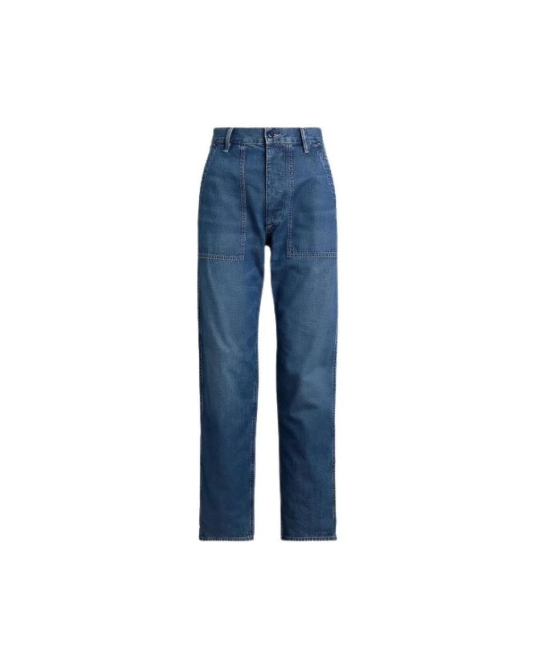 Polo Ralph Lauren Blue Straight Fit Jeans