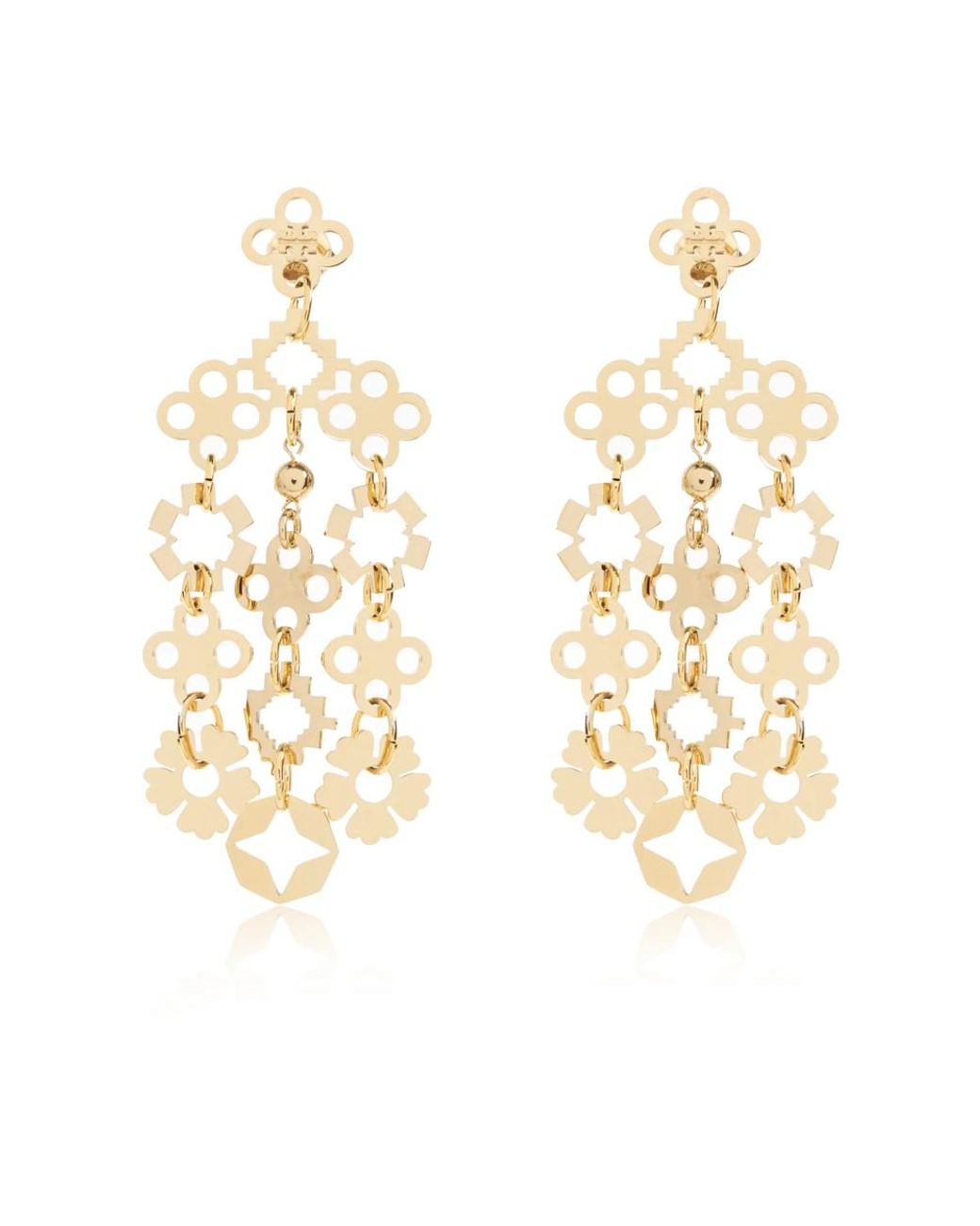 Earrings Tory Burch en coloris Metallic