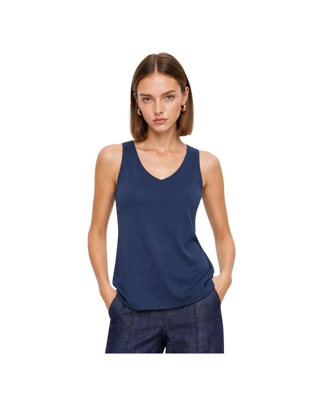 Kocca Tops ,Blauw ,Polyester Zajarix Top in het Blue