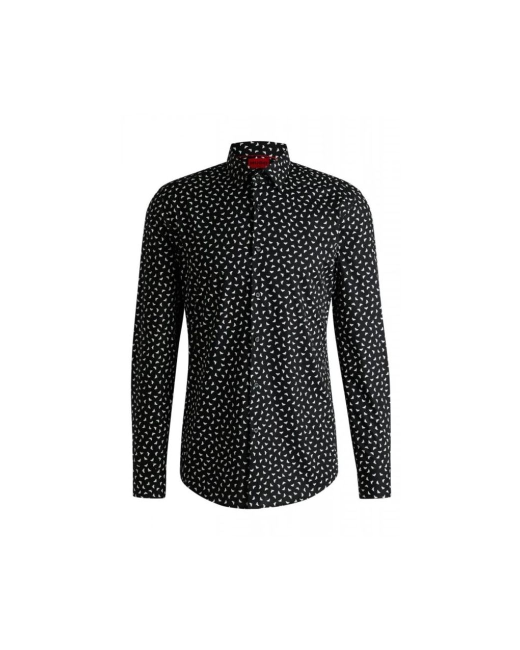 HUGO Black Formal Shirts for men