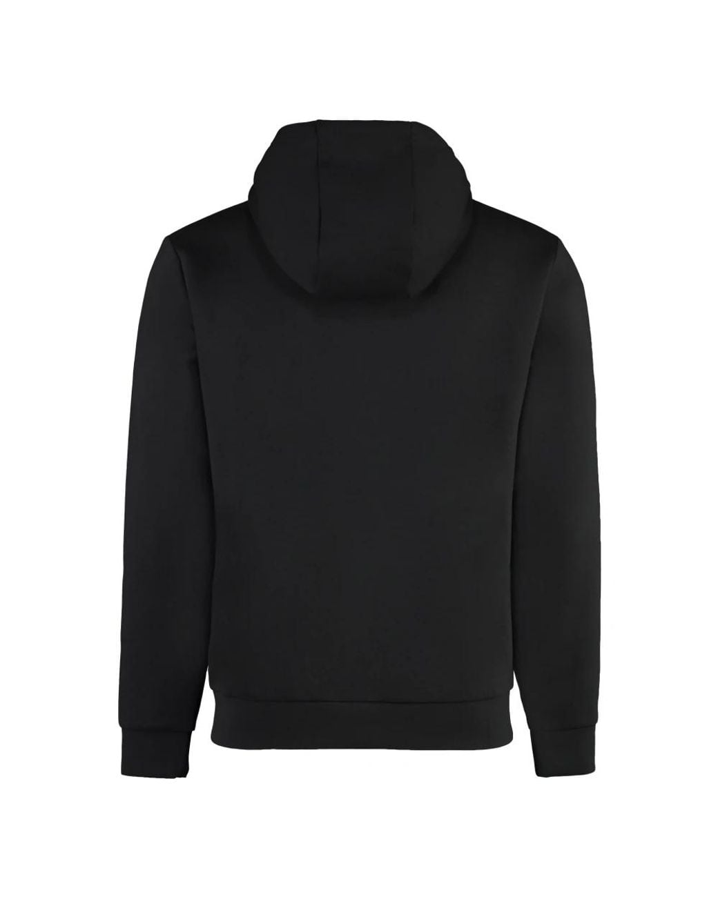 EA7 Black Zip-Throughs for men