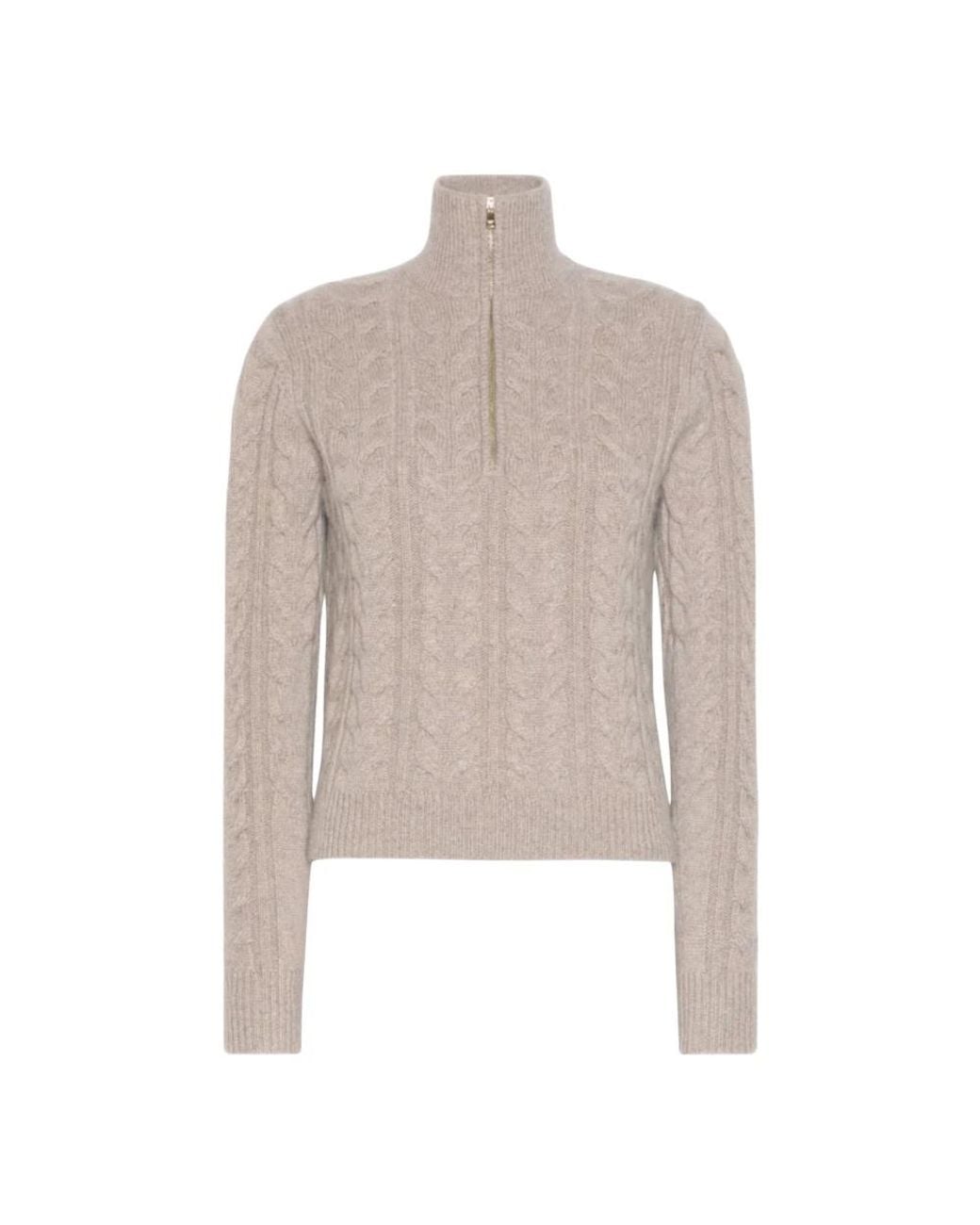 Max Mara Natural Turtlenecks