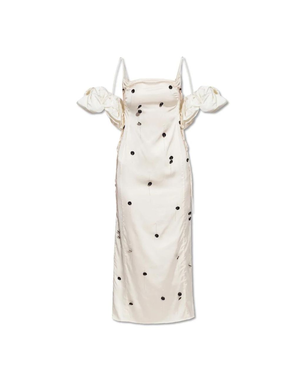 Jacquemus Natural Midi Dresses