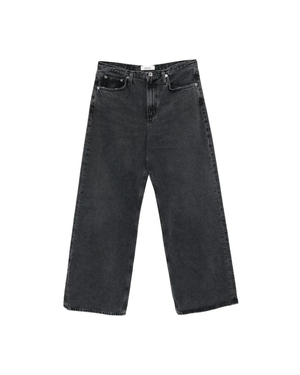 Agolde Gray Loose Fit Jeans