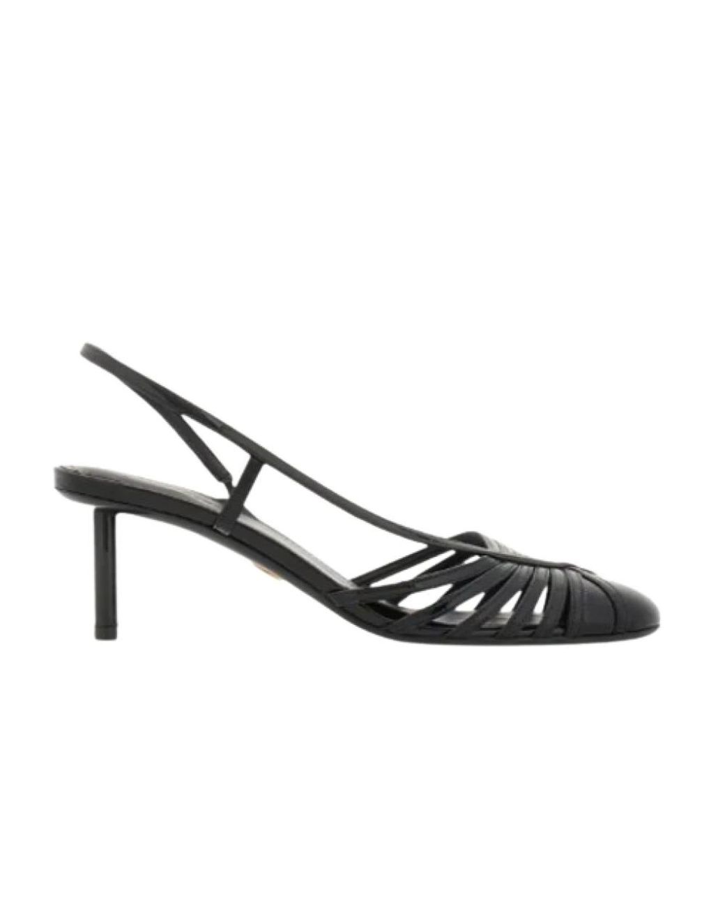 Ferragamo Metallic High Heel Sandals
