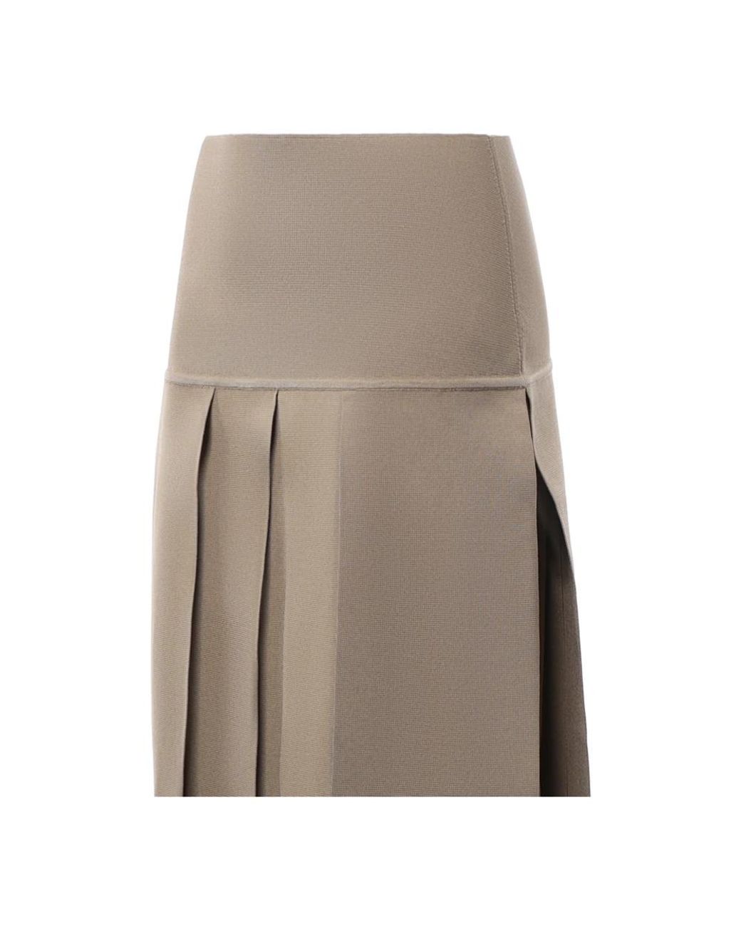 Alaïa Brown Midi Skirts