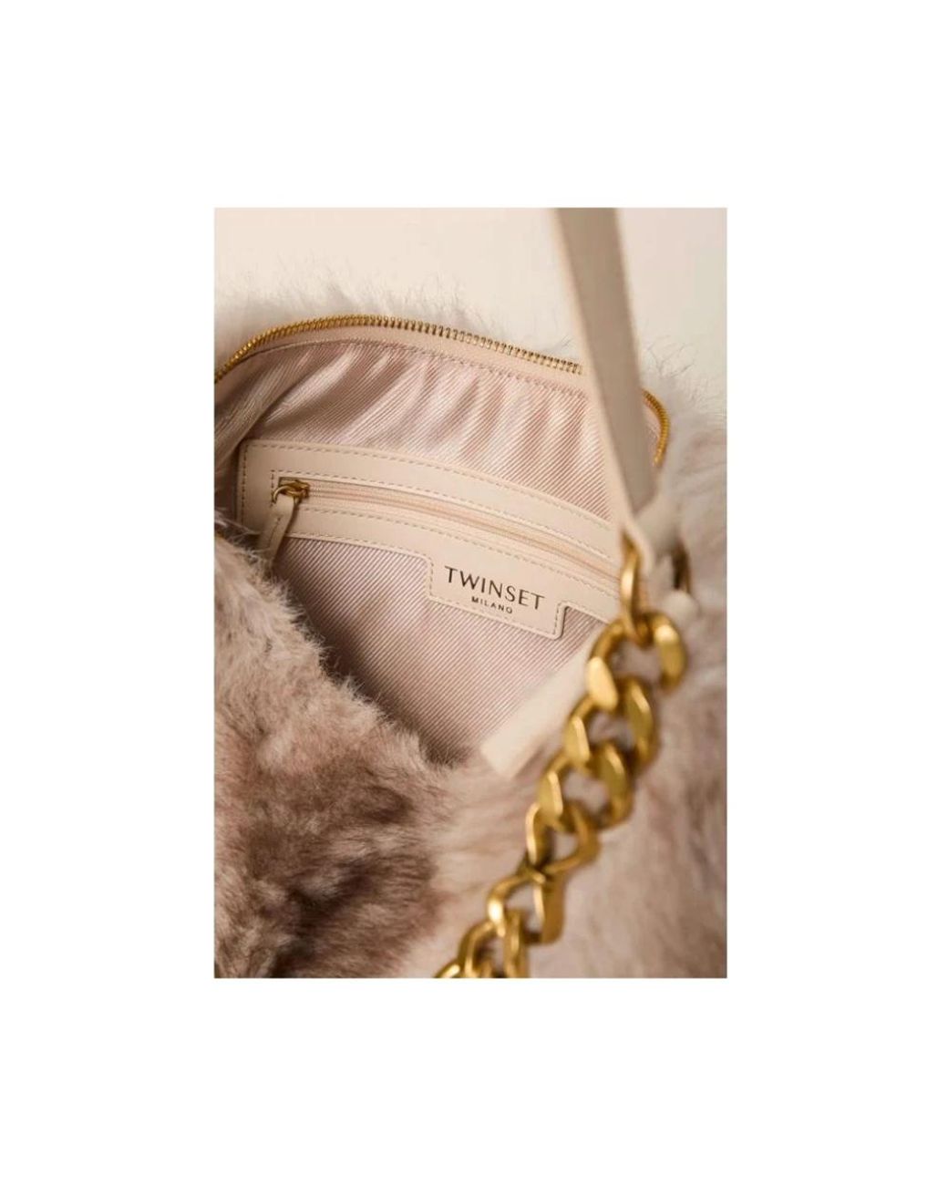 Twinset White Shoulder Bags