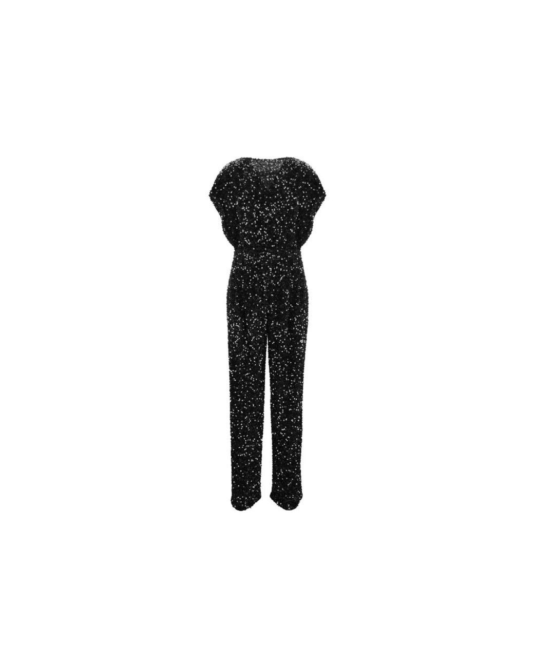 Elisabetta Franchi Black Jumpsuits