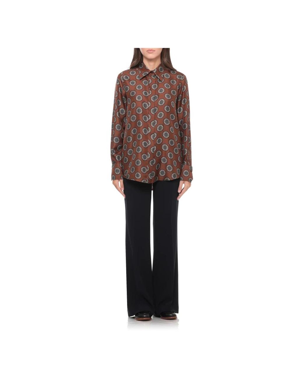 Alberto Biani Brown Shirts